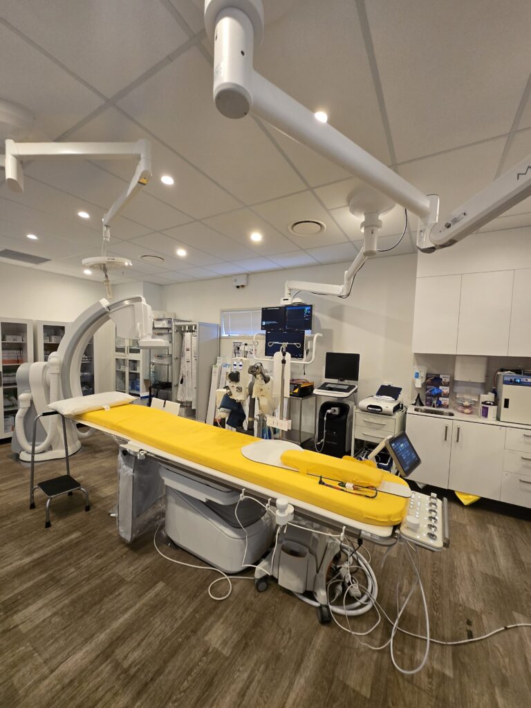 111 Canning Road - interventional cardiology suite with imaging system