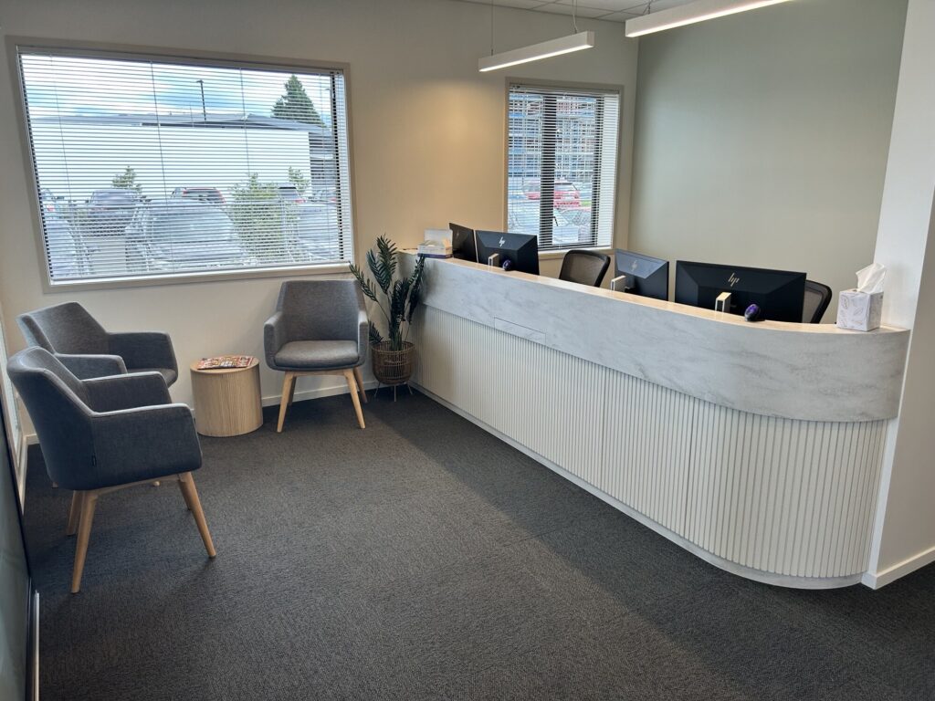 111 Canning Road - reception and waiting area